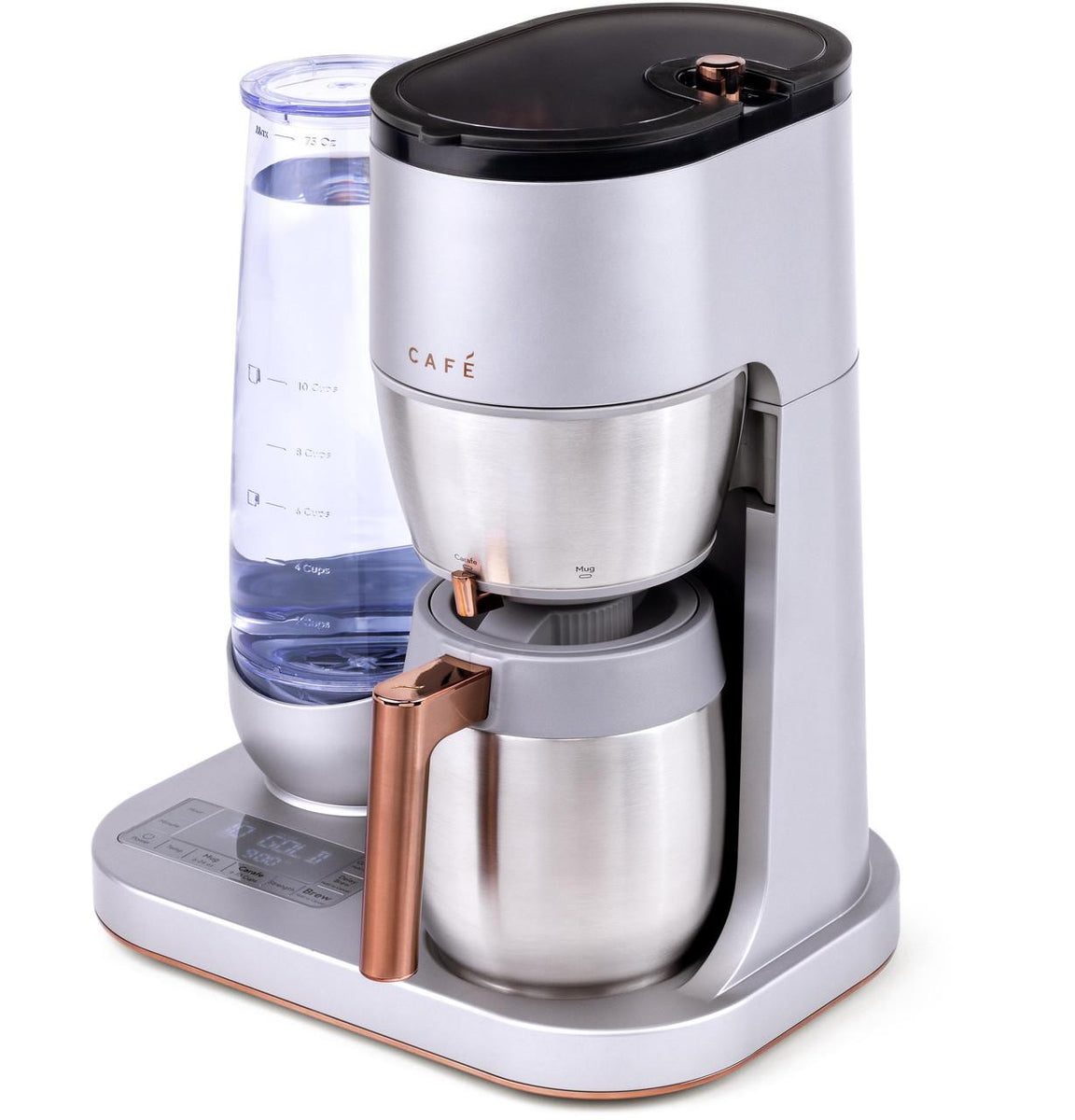 Frigidaire Stainless Steel Single Cup Coffee Maker with Travel Mug 