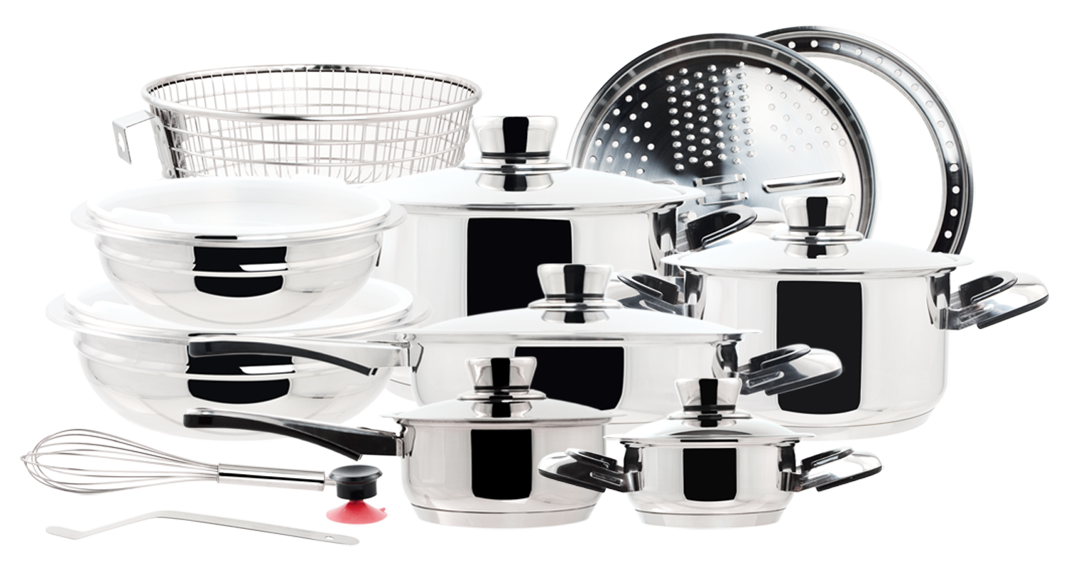 Messerstahl 22-PC Cookware Set