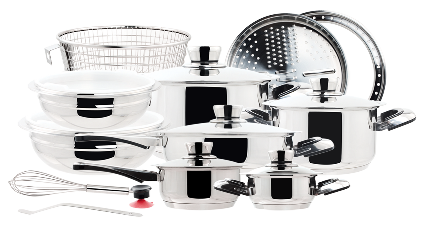 Messerstahl 22-PC Cookware Set