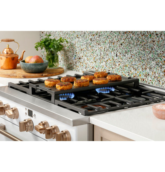 Café™ C2Y366P5TG2 Café™ 36" Smart Dual-Fuel Commercial-Style Range with 6 Burners (Natural Gas)