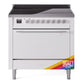 Ilve UPI366QMPRA Professional Plus Ii 36 Inch Electric Freestanding Range In Ral Custom Color With Trim