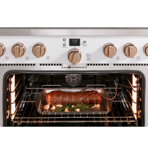 Café™ C2Y366P5TG2 Café™ 36" Smart Dual-Fuel Commercial-Style Range with 6 Burners (Natural Gas)