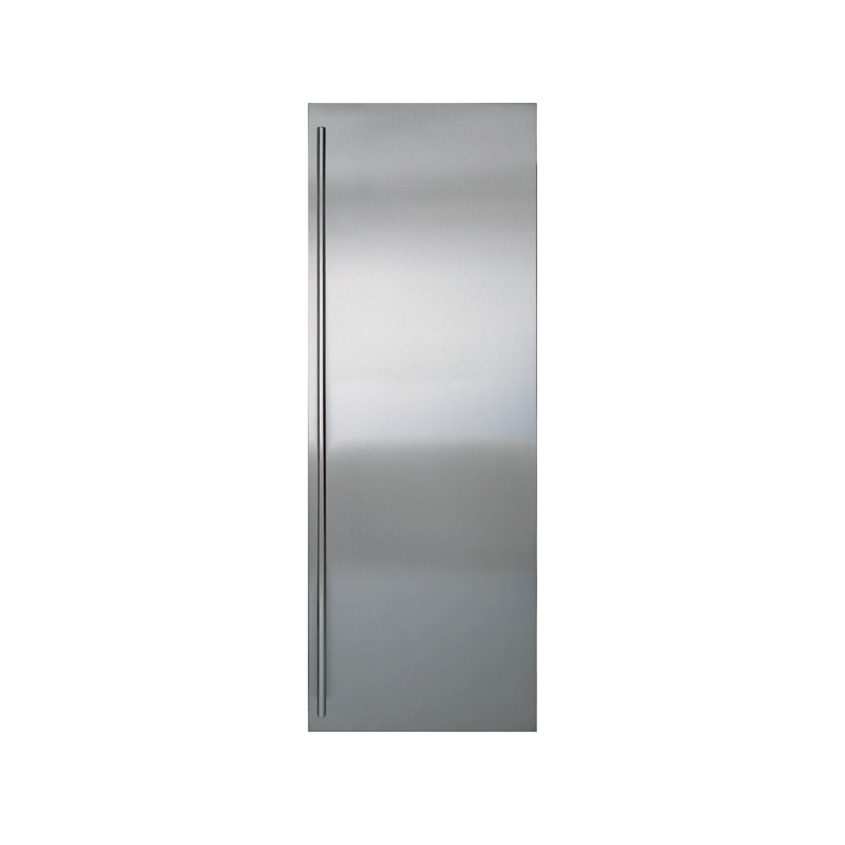 Sub-Zero 9036861 Stainless Steel Flush Inset Refrigerator Door Panel With Tubular Handle