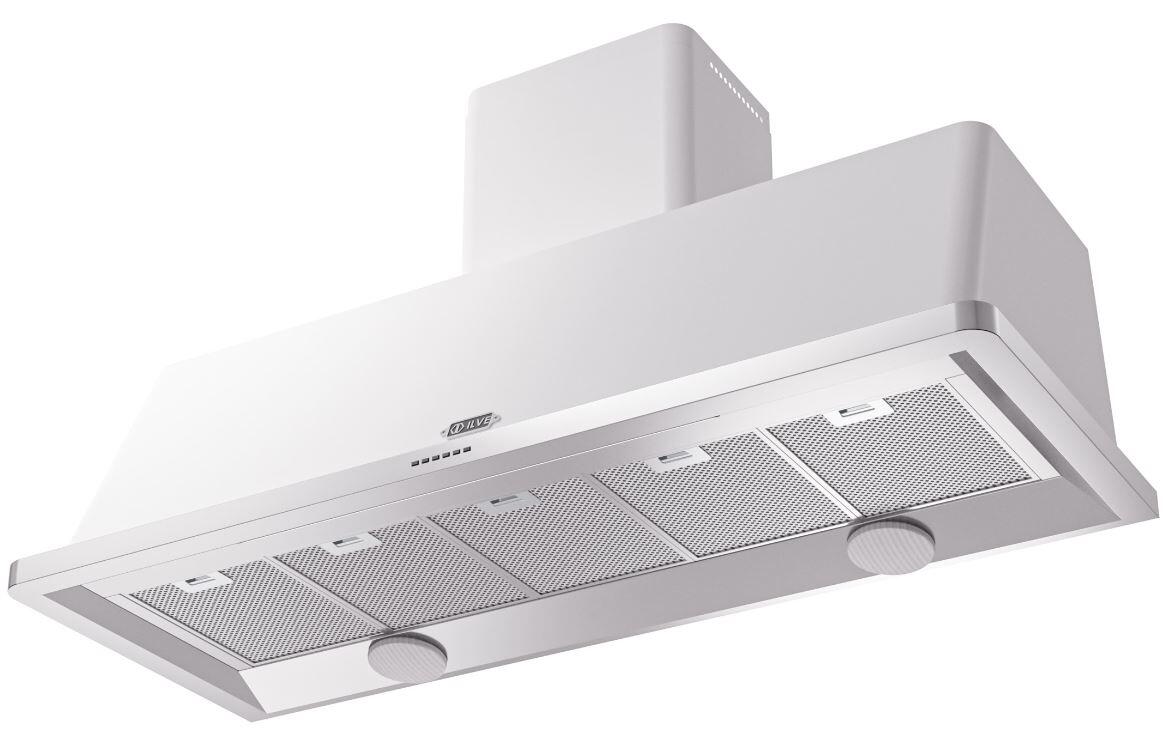 Ilve UAM150WH Majestic 60 Inch White Wall Mount Range Hood