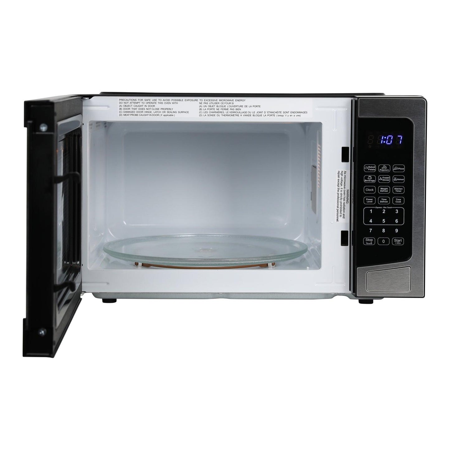 Avanti MT115V1B Avanti Microwave Oven, 1.1 Cu. Ft. Capacity - Black / 1.1 Cu. Ft.