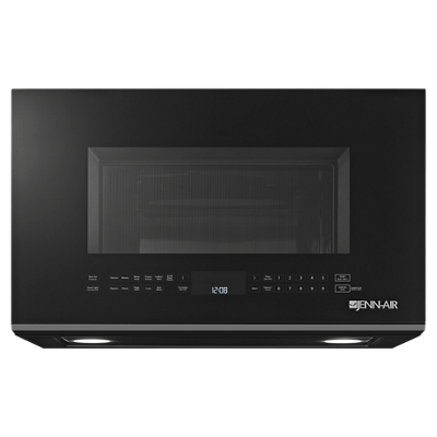 Jennair JMV8208CB Black Floating Glass 30" Over The-Range Microwave Oven