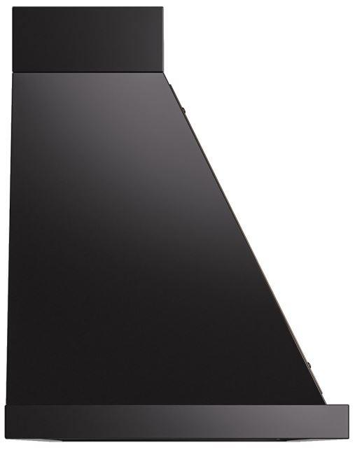 Ilve UANB60BKP Nostalgie 60 Inch Glossy Black Wall Mount Range Hood