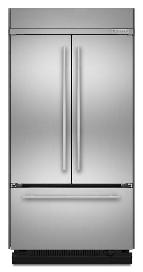 Jennair JF42SEFXDB 42" Euro-Style Built-In French Door Bottom Mount Refrigerator