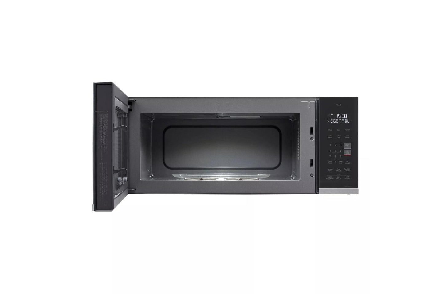 Lg MVEF1323F 1.3 Cu. Ft. Smart Low Profile Over-The-Range Microwave Oven