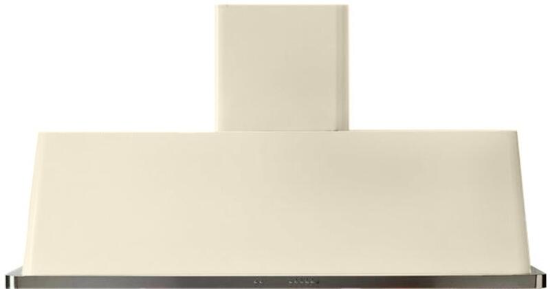 Ilve UAM150AW Majestic 60 Inch Antique White Wall Mount Range Hood