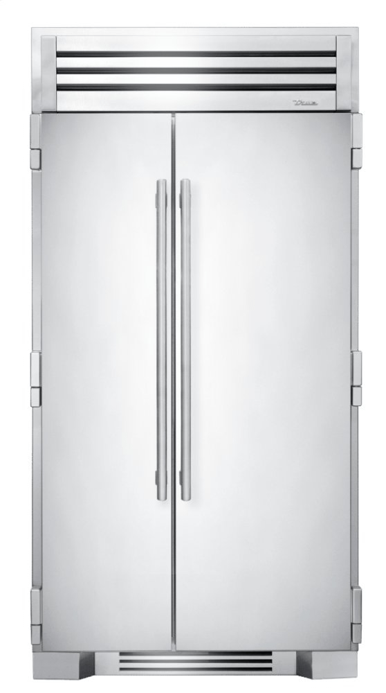 True Residential TR42SBSSSC 42 Inch Solid Stainless Door Side-By-Side