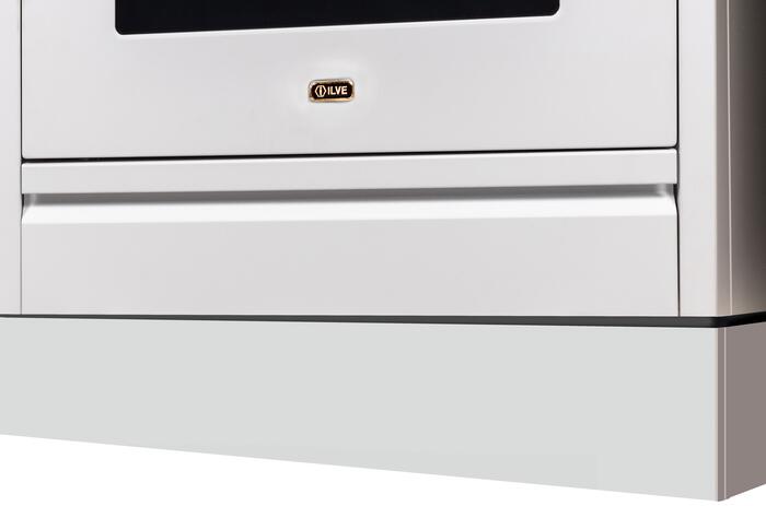 Ilve APZ90140B White Toe Kick For 36" Nostalgie And Pro Ilve Range