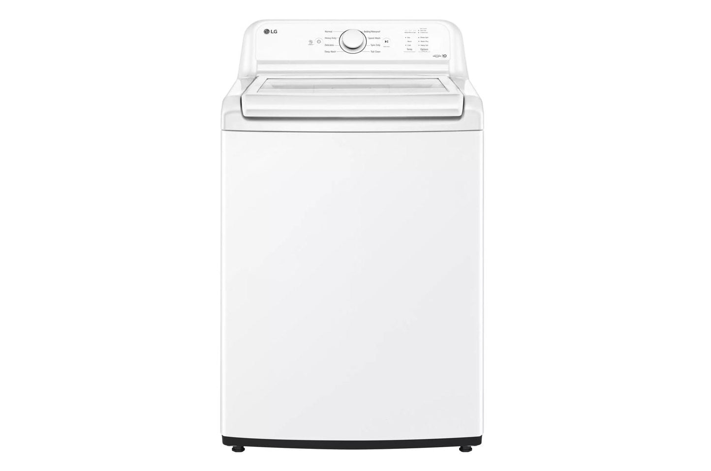 Lg WT6100CW 4.3 Cu. Ft. Ultra Large Capacity Top Load Washer With Turbodrum&#8482; Technology