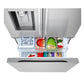 Lg LF24Z6530S Lg Counter-Depth Max™ With Zero Clearance™ 3-Door French Door Refrigerator With Thin Door Design