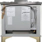 Ilve UM12FDNS3WHG Majestic Ii 48 Inch Dual Fuel Natural Gas Freestanding Range In White With Brass Trim