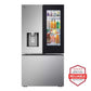 Lg LF31S6360S 31 Cu. Ft. Smart Standard-Depth Max™ French Door Refrigerator With Instaview® Door-In-Door®