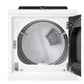 Lg DLE8400WE 7.3 Cu. Ft. Ultra Large Capacity Rear Control Electric Dryer With Lg Easyload™ Door And Ai Sensing