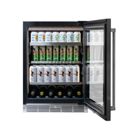 Silhouette SPRBC052D3SS Silhouette Pro Gen 3 - 24" Built-In Beverage Center In Stainless Steel