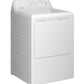 Hotpoint HTX26EASWWW Hotpoint® 6.2 Cu. Ft. Capacity  Electric Dryer With Up To 120 Ft. Venting And Shallow Depth​