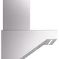 Ilve UAGQ40SS Professional Plus 40 Inch Stainless Steel Wall Mount Range Hood