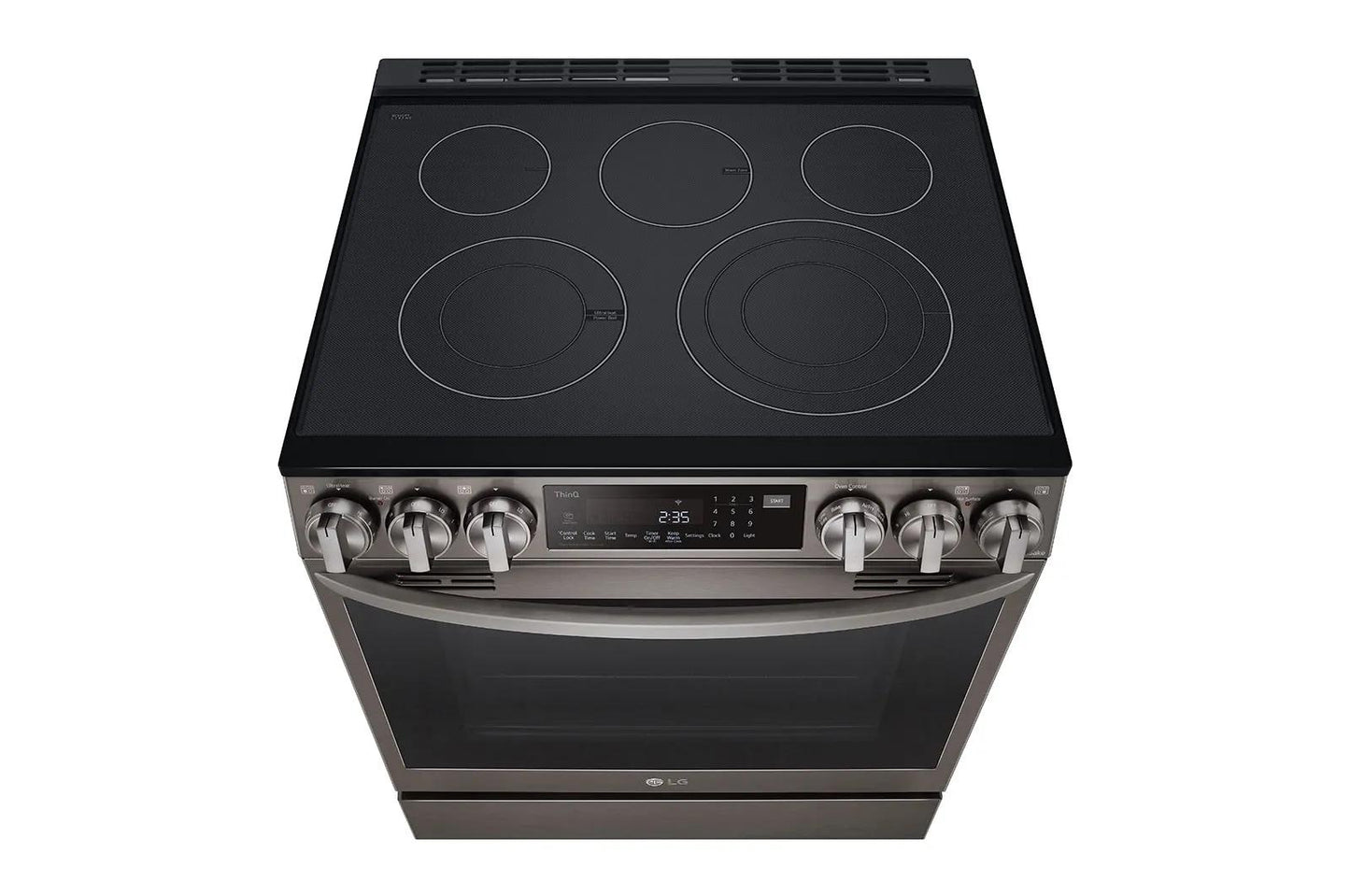 Lg LSEL6335DE 6.3 Cu Ft. Smart Wi-Fi Enabled Probake Convection® Instaview® Electric Slide-In Range With Air Fry