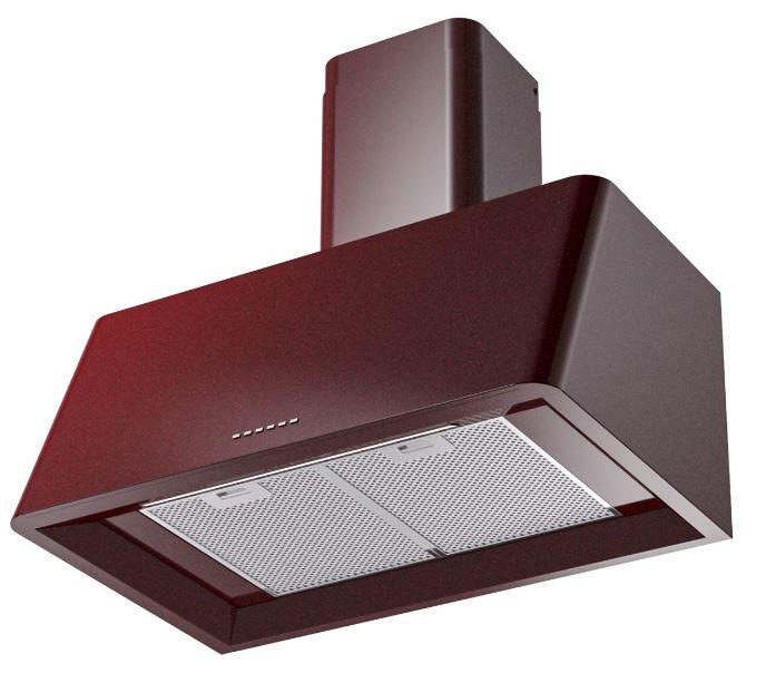 Ilve UAG30BU Nostalgie 30 Inch Burgundy Wall Mount Range Hood