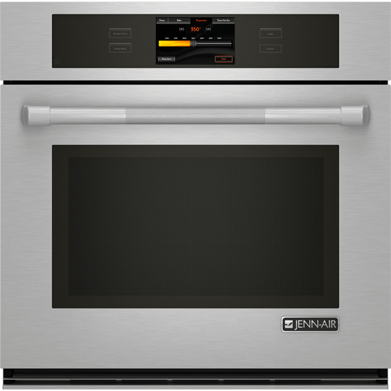 Jennair JJW3430WP Single Wall Oven With V2 Vertical Dual-Fan Convection System, 30"