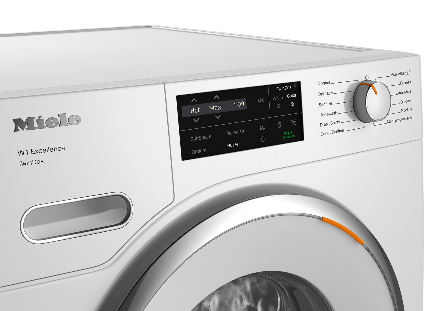 Miele WXF660WCS Wxf660 Wcs Tdos - W1 Front-Loading Washing Machine: 8 Kg 1600 Rpm Auto Dosing Pre-Ironing Miele@Home Capdosing