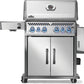 Napoleon Bbq RPS525RSIBNSS2 Rogue Pro-S 525 Rsib With Infrared Side And Rear Burner , Natural Gas, Stainless Steel