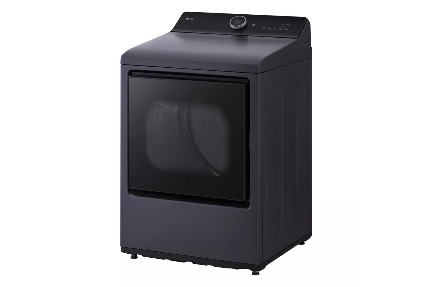 Lg DLEX8600BE 7.3 Cu. Ft. Ultra Large Capacity Rear Control Electric Dryer With Lg Easyload&#8482; Door, Ai Sensing And Turbosteam&#8482;