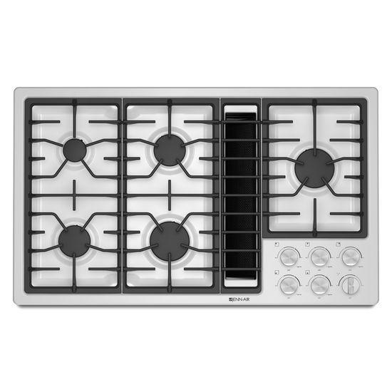 Jennair JGD3536BW Jenn-Air® 36" Jx3&#8482; Gas Downdraft Cooktop - White