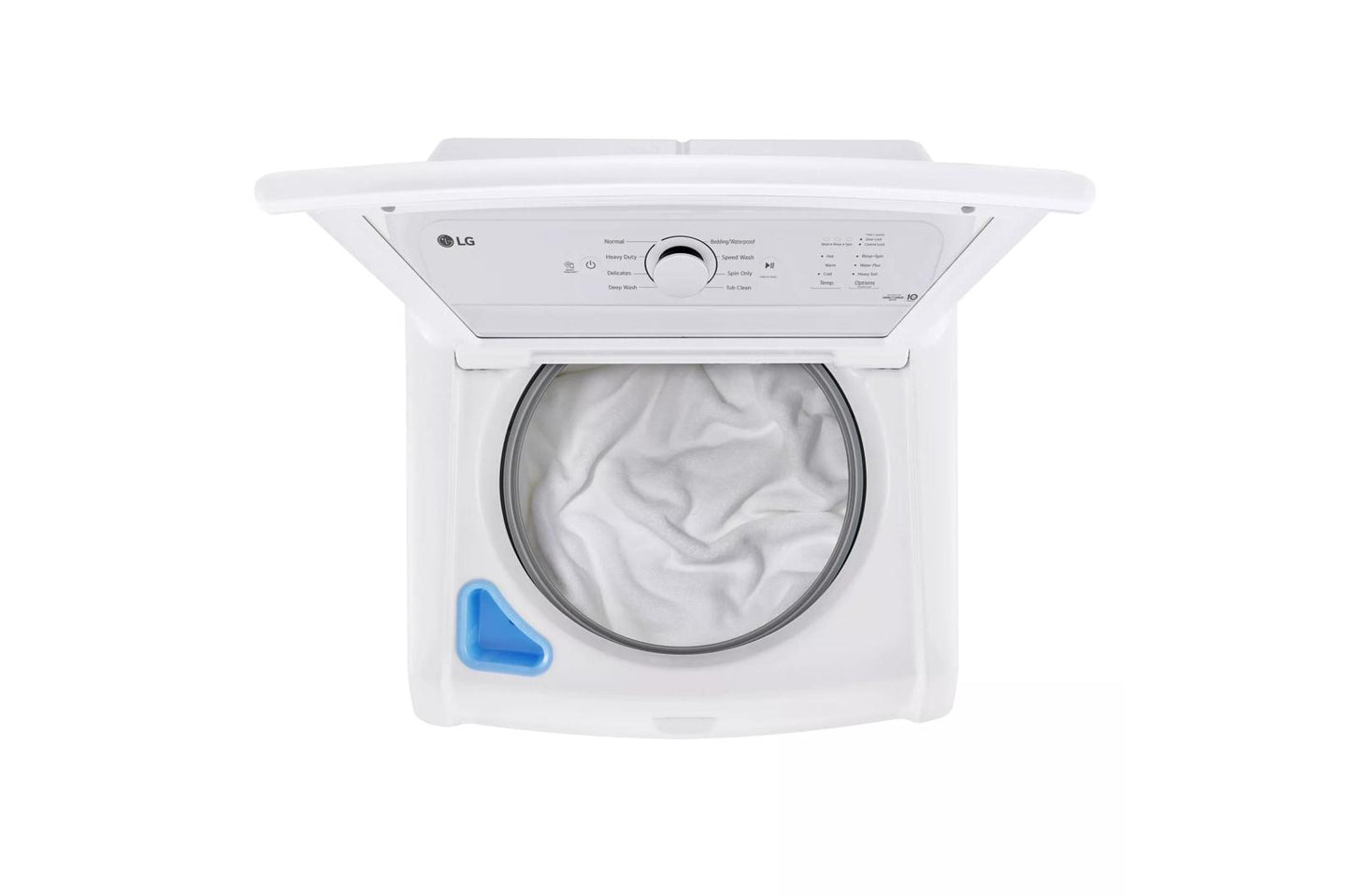 Lg WT6100CW 4.3 Cu. Ft. Ultra Large Capacity Top Load Washer With Turbodrum&#8482; Technology