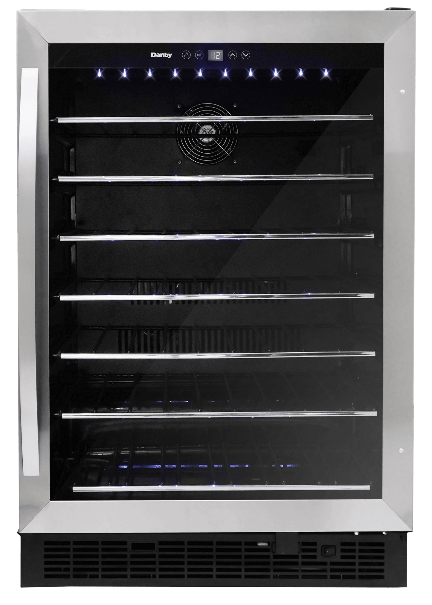 Danby DWC057A1BSS Danby 60 Bottle Built-In Wine Cooler In Stainless Steel