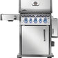 Napoleon Bbq RPS425RSIBPSS2 Rogue Pro-S 425 Rsib With Infrared Side And Rear Burner , Propane, Stainless Steel