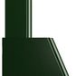 Ilve UAG48EG Nostalgie 48 Inch Emerald Green Wall Mount Range Hood