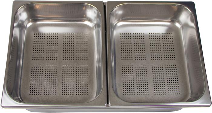 Ilve G00202 Stainless Steel Steam Cooker Basins