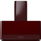 Ilve UAG30BU Nostalgie 30 Inch Burgundy Wall Mount Range Hood