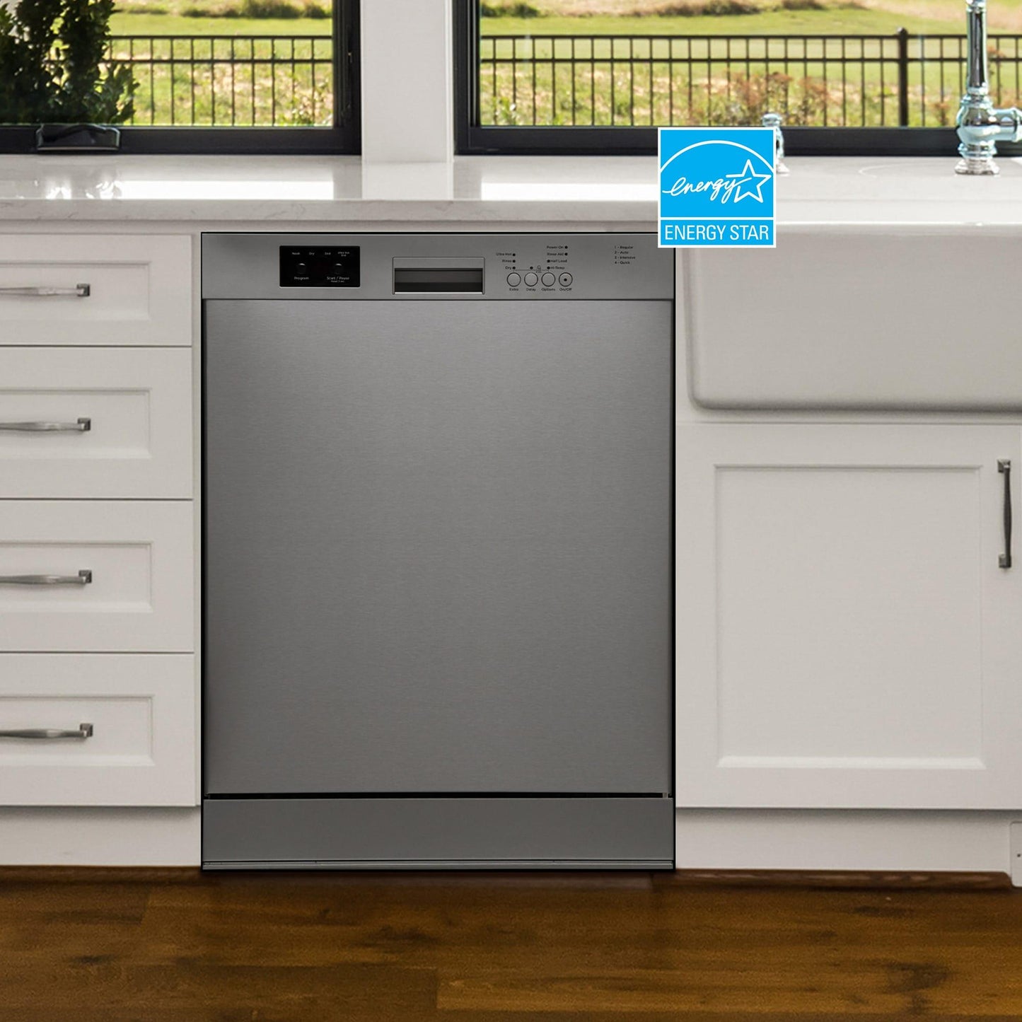 Danby DDW2400ESS Danby 24" Built In Dishwasher In Stainless Steel