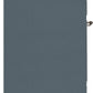 Ilve UMI30NE3BGB Majestic Ii 30 Inch Electric Freestanding Range In Blue Grey With Bronze Trim