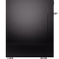 Ilve UP36FWMPBK Professional Plus Ii 36 Inch Dual Fuel Natural Gas Freestanding Range In Glossy Black With Trim