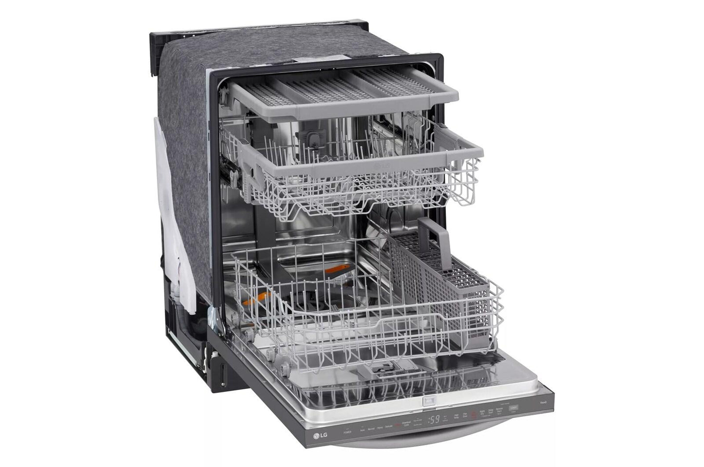 Lg LDTH5554D Top-Control Dishwasher With 1-Hour Wash & Dry, Quadwash® Pro, And Dynamic Heat Dry&#8482;