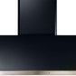 Ilve UAM150BK Majestic 60 Inch Glossy Black Wall Mount Range Hood