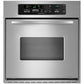 Kitchenaid KEBC147VBL Kitchenaid® 24-Inch Convection Single Wall Oven, Architect® Series Ii Handle - Black