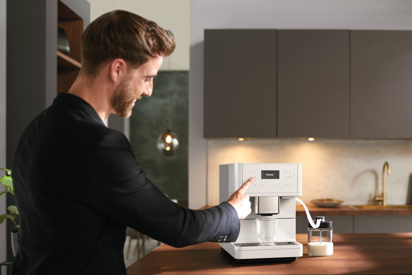 Miele CM6160LW Cm 6160 Milkperfection - Countertop Coffee Machine With Wifi Conn@Ct And A Wide Selection Of Specialty Coffees For Maximum Freedom.