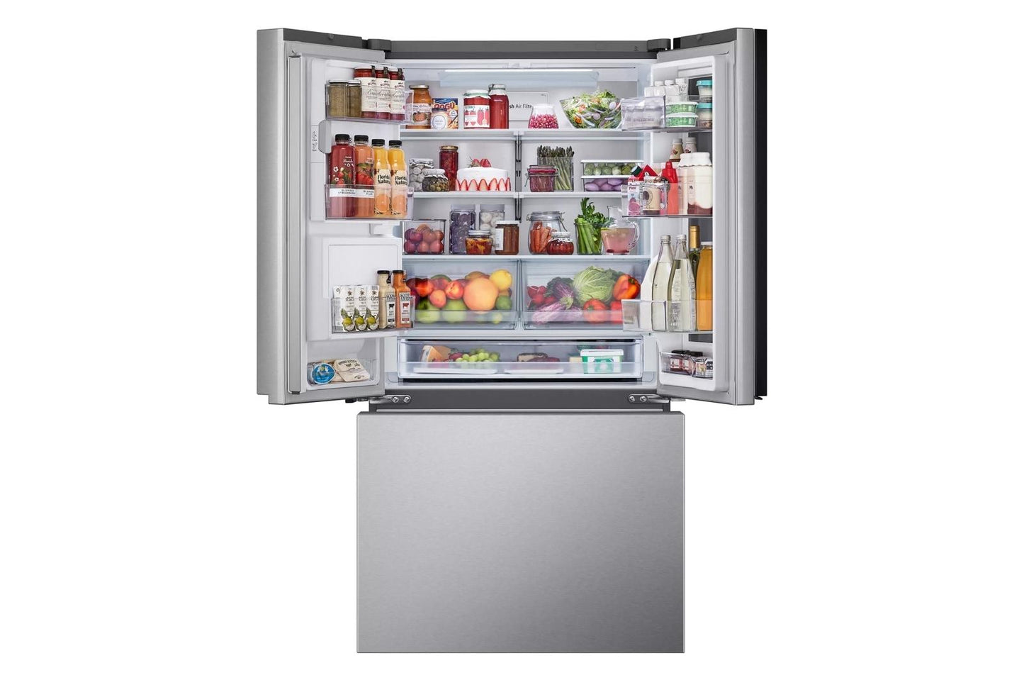 Lg LF26C6360S 26 Cu. Ft. Smart Counter-Depth Max&#8482; French Door Refrigerator With Instaview® Door-In-Door®