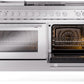 Ilve UP60FSWMPSS Professional Plus Ii 60 Inch Dual Fuel Natural Gas Freestanding Range In Stainless Steel With Trim