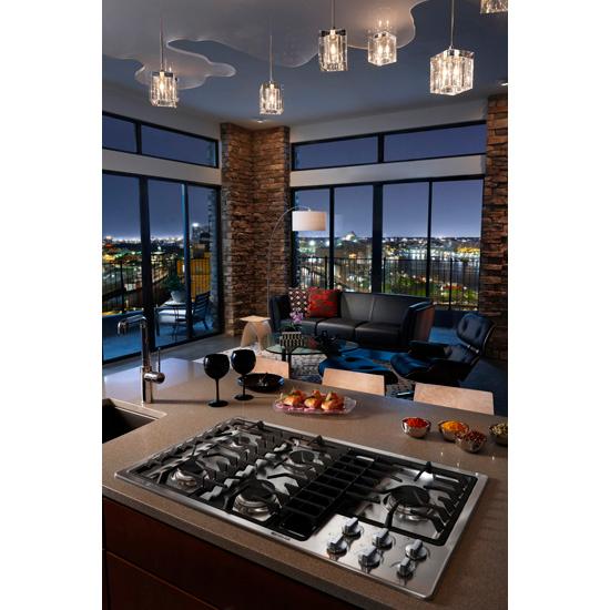 Jennair JGD3536WB Gas Downdraft Cooktop, 36"