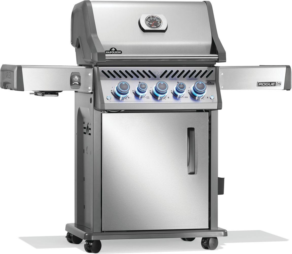 Napoleon Bbq RPS425RSIBPSS2 Rogue Pro-S 425 Rsib With Infrared Side And Rear Burner , Propane, Stainless Steel