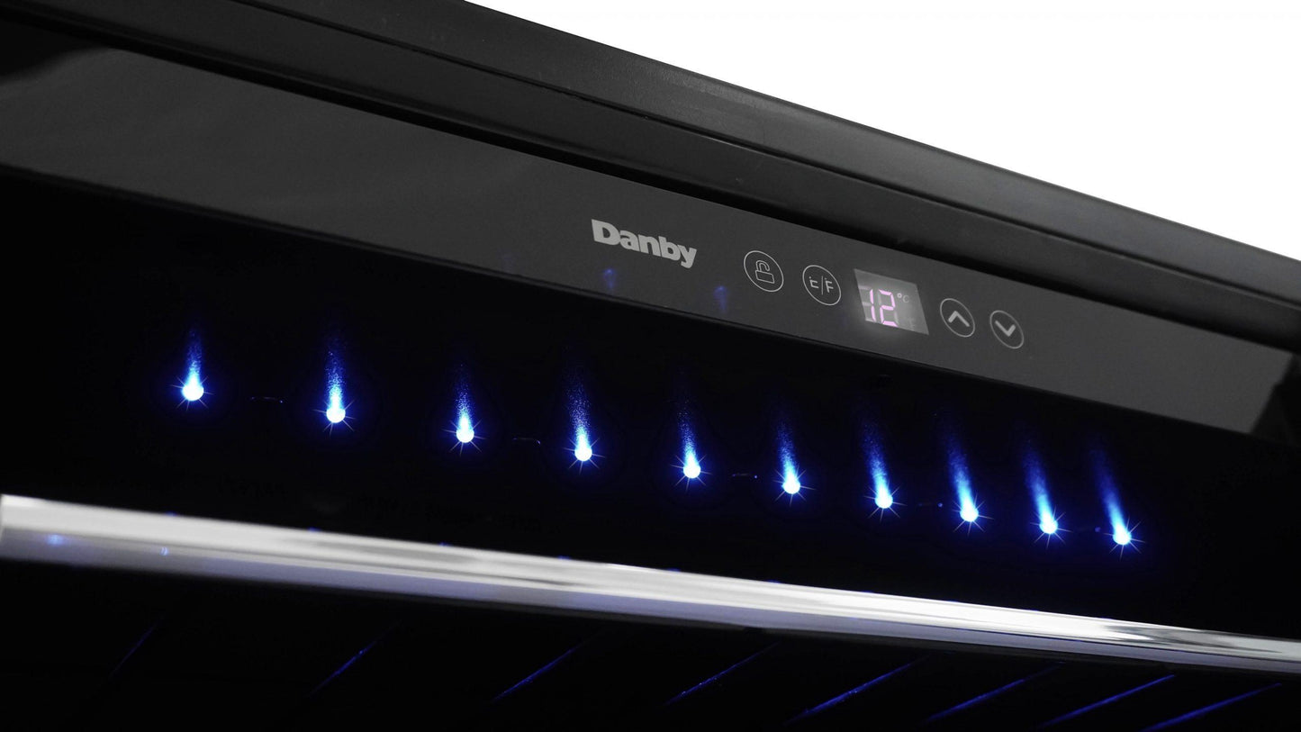 Danby DWC057A1BSS Danby 60 Bottle Built-In Wine Cooler In Stainless Steel