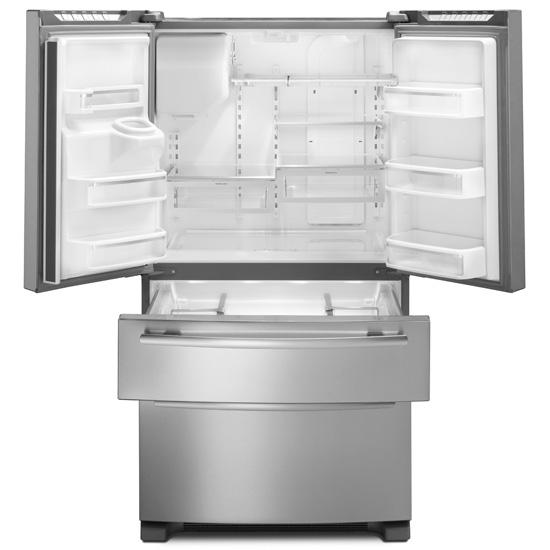 Jennair JFX2597AEM Standard-Depth French Door Refrigerator With External Dispenser, 69"(H)